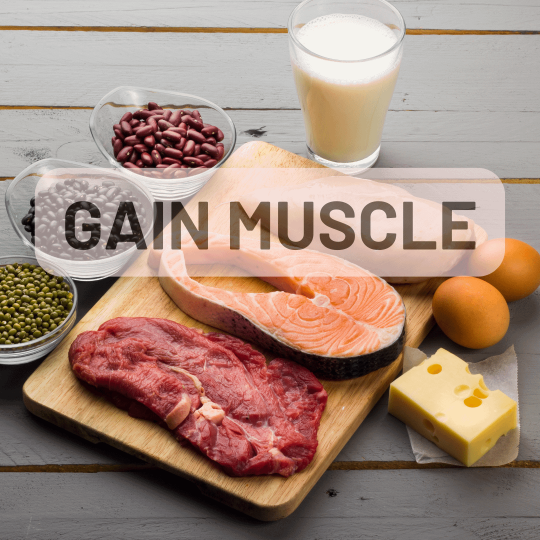 What should I eat to gain muscles ?