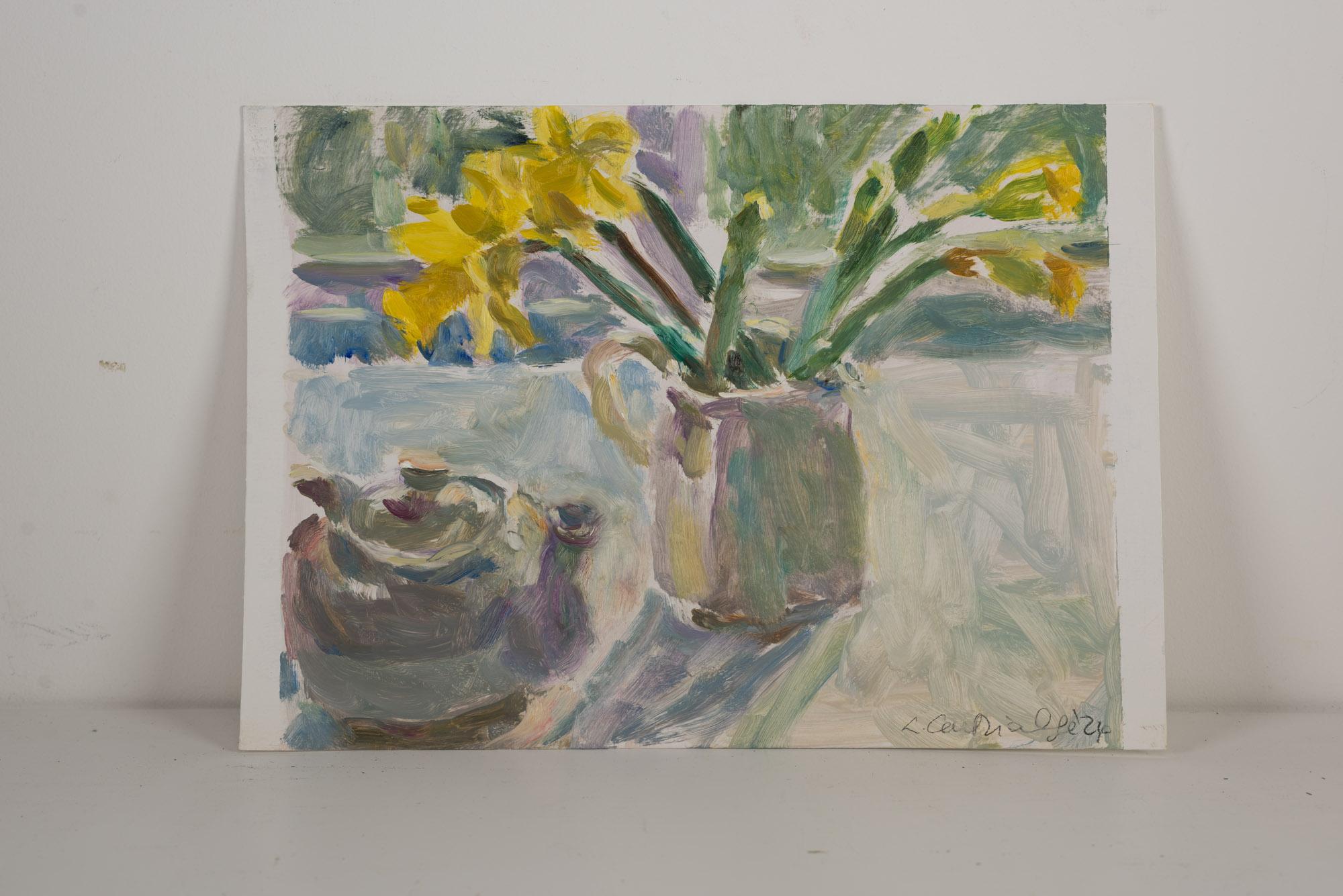 Daffodils with a Teapot II